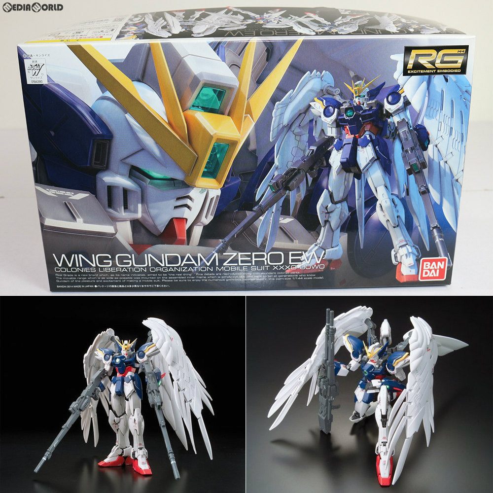 【中古即納】[PTM]RG 1/144 XXXG-00W0 ウイングガンダムゼロ EW 新機動戦記ガンダムW Endless  Waltz(エンドレスワルツ) プラモデル(0194380) バンダイ(20141231)