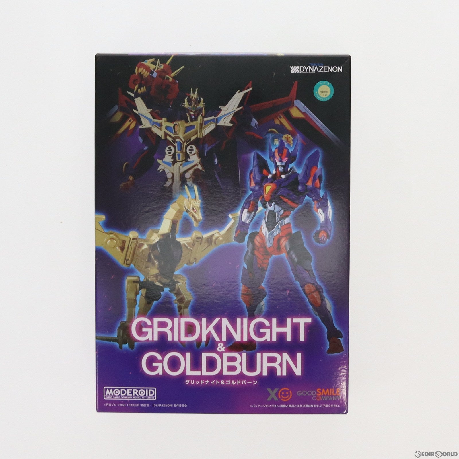 【中古即納】[PTM] GOODSMILE ONLINE SHOP限定 MODEROID(モデロイド) グリッドナイト ゴルドバーン  SSSS.DYNAZENON(ダイナゼノン) プラモデル グッドスマイルカンパニー(20220531)