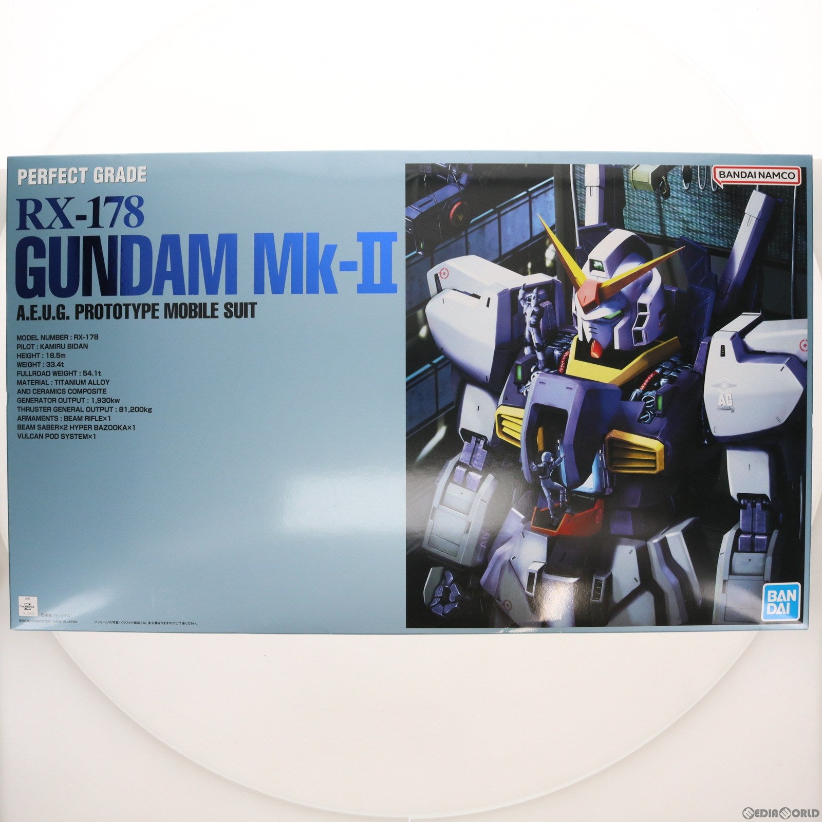 【中古即納】[PTM]PG 1/60 RX-178 ガンダムMk-II(エゥーゴ) 機動戦士Zガンダム プラモデル(5064872)  バンダイスピリッツ(20240221)