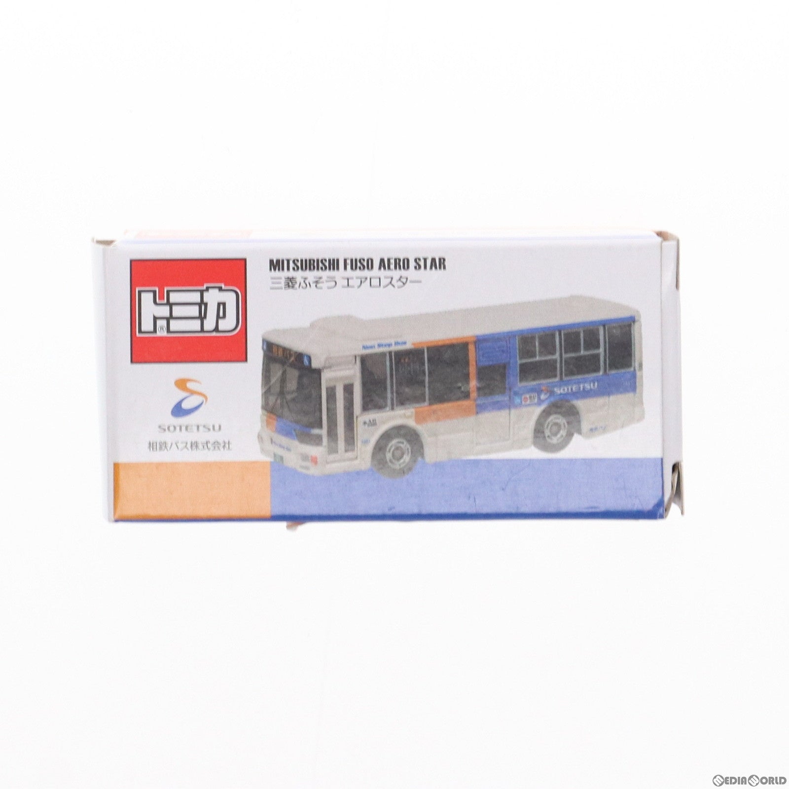 中古即納】[MDL]トミカ 1/138 相鉄バス 三菱ふそう エアロスター(ホワイト×ブルー×オレンジ) 相鉄バス特注 完成品 ミニカー  タカラトミーアーツ/相鉄バス