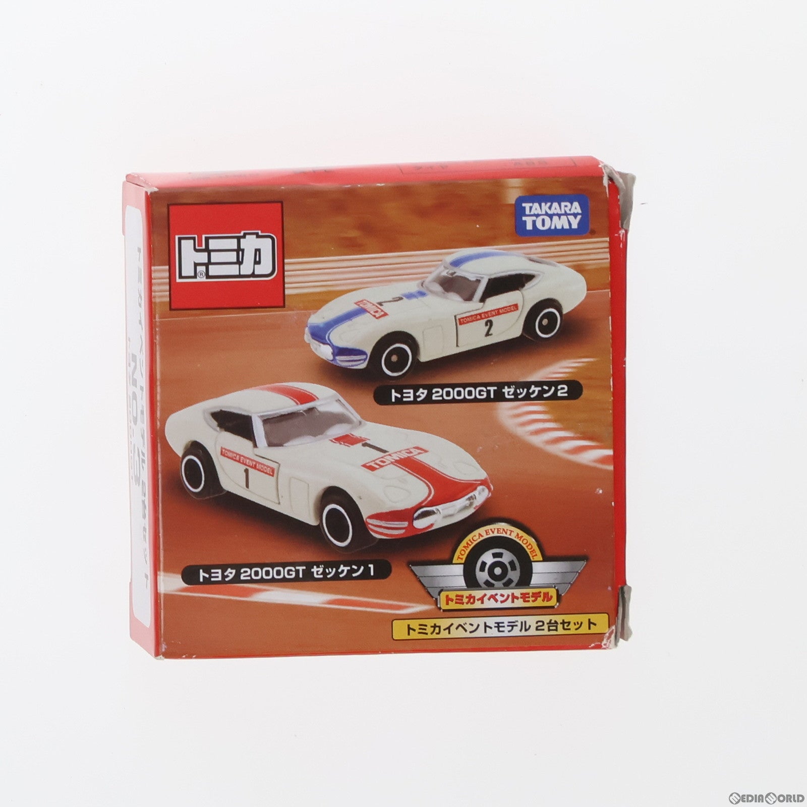 【中古即納】[MDL]2010年大阪トミカ博限定 トミカ イベントモデル2台セット No.3 トヨタ 2000GT 完成品 ミニカー  タカラトミー(20100423)