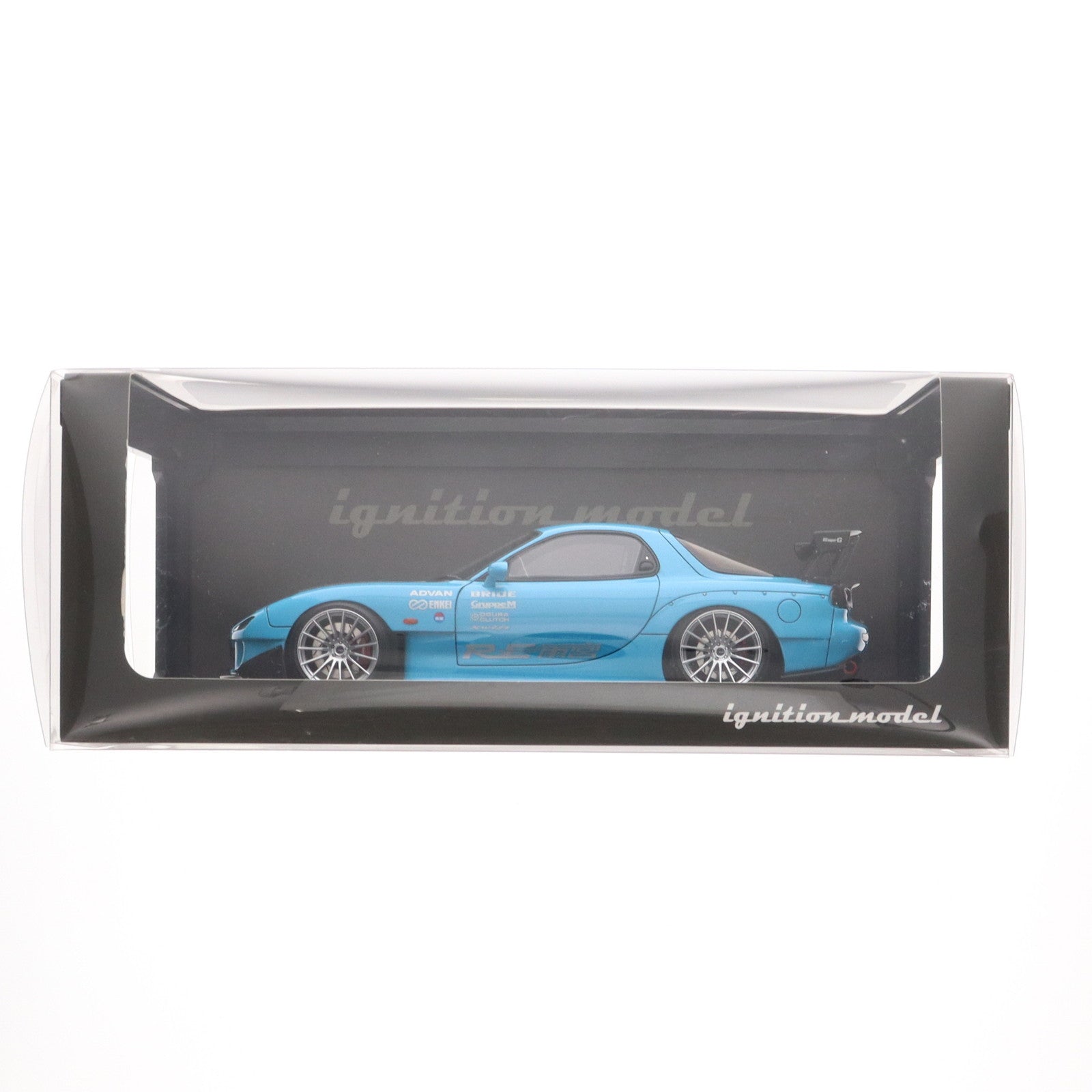 中古即納】[MDL]1/18 MAZDA RX-7 FD3S RE Amemiya(ライトブルー) 完成品 ミニカー(IG1045) ignition  model(イグニッションモデル)