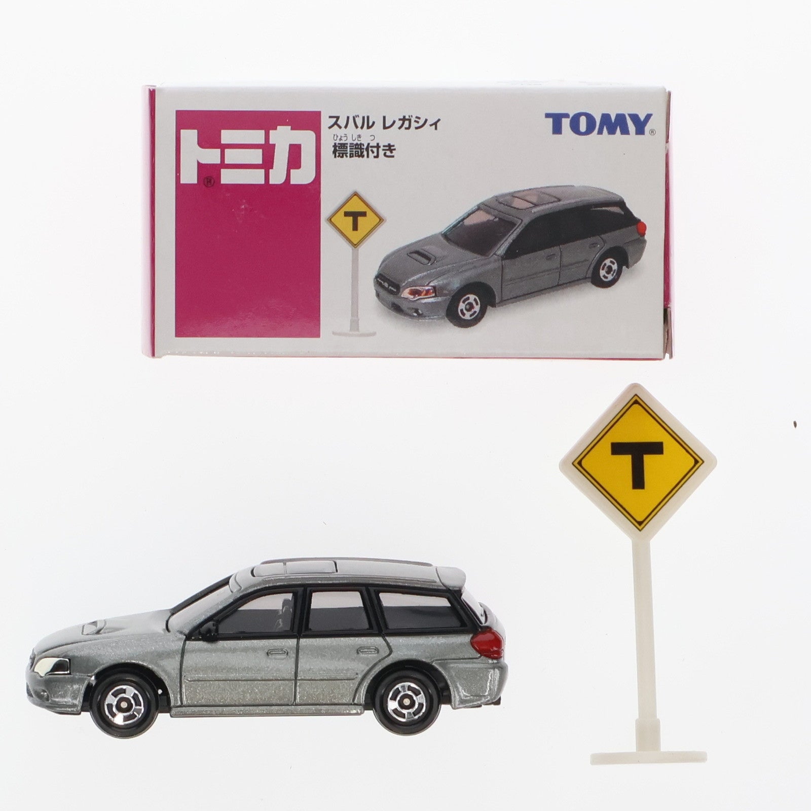 中古即納】[MDL]イオン限定 トミカ 1/60 スバル レガシィ(グレー) 完成品 ミニカー トミー