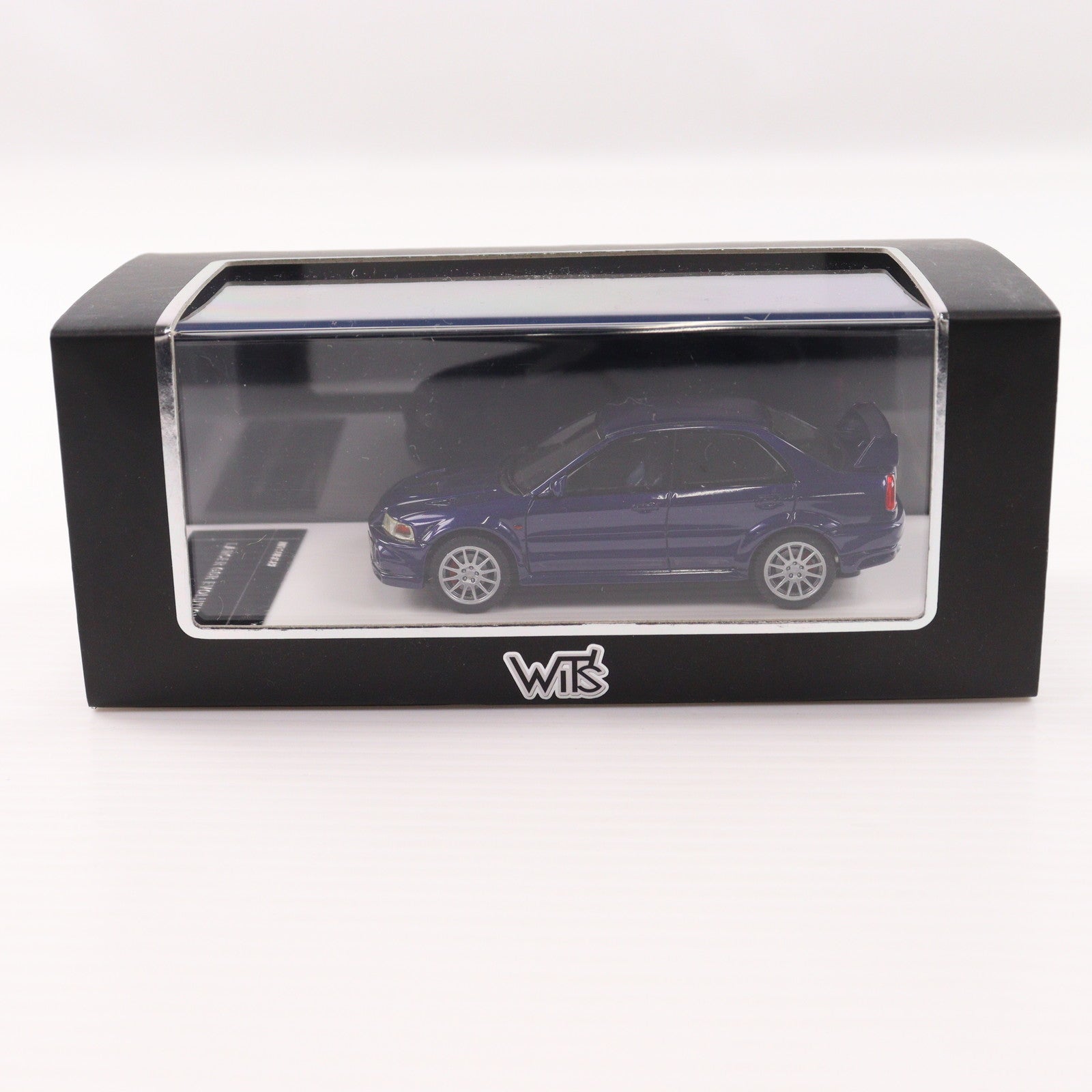 1/43 MITSUBISHI LANCER GSR EVOLUTION(ランサー GSR エボリューション) VI(アイセルブルー) 完成品 ミニカー(W215) WIT&#39;S(ウィッツ) 三菱 ランサー GSR エボリューション 6 (CP9A) アイセルブルー