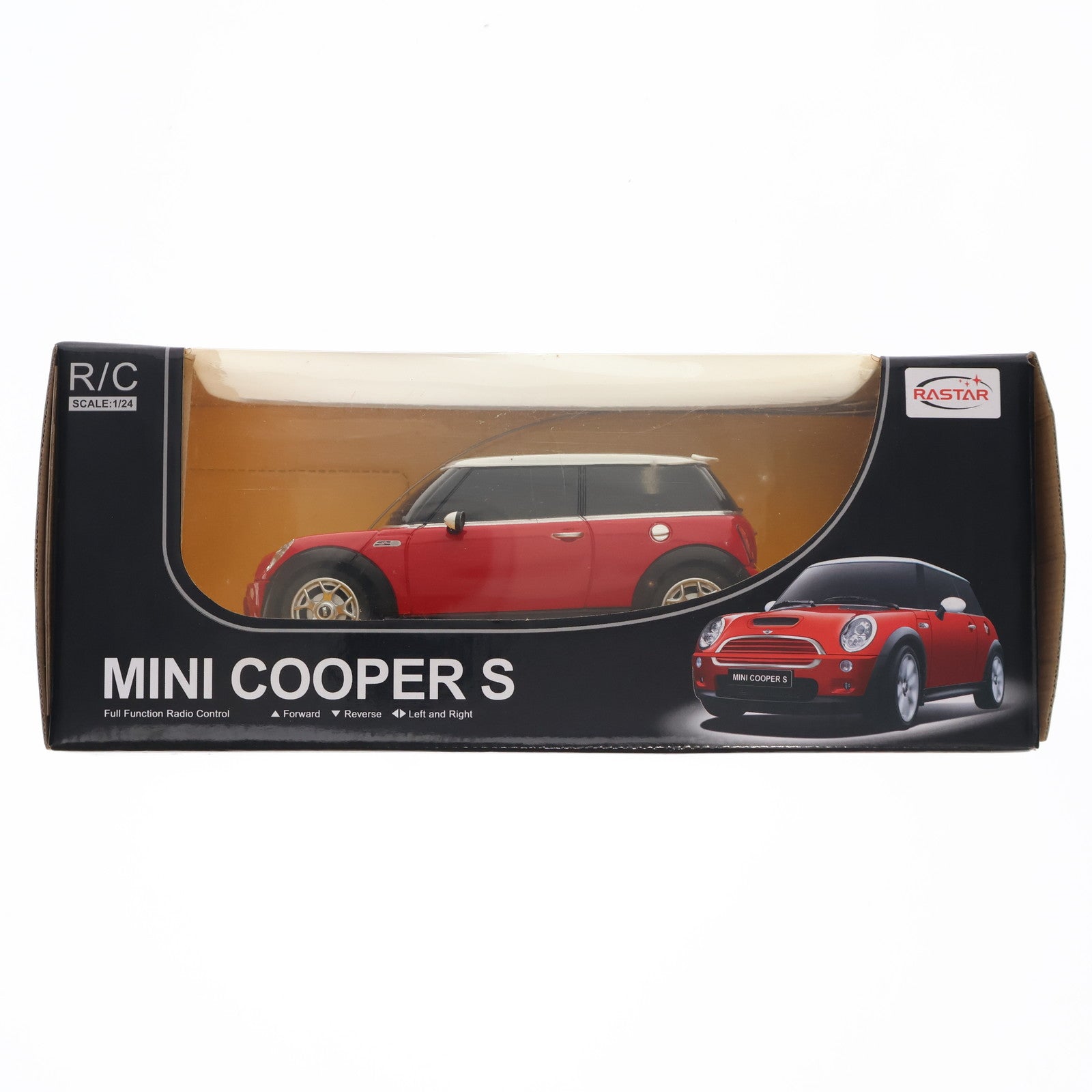 【中古即納】[RC]R/C 1/24 MINI COOPER S(クーパーS) レッド ラジコン  RASTAR(ラスター)/ワイ・エス・エヌ(20211231)