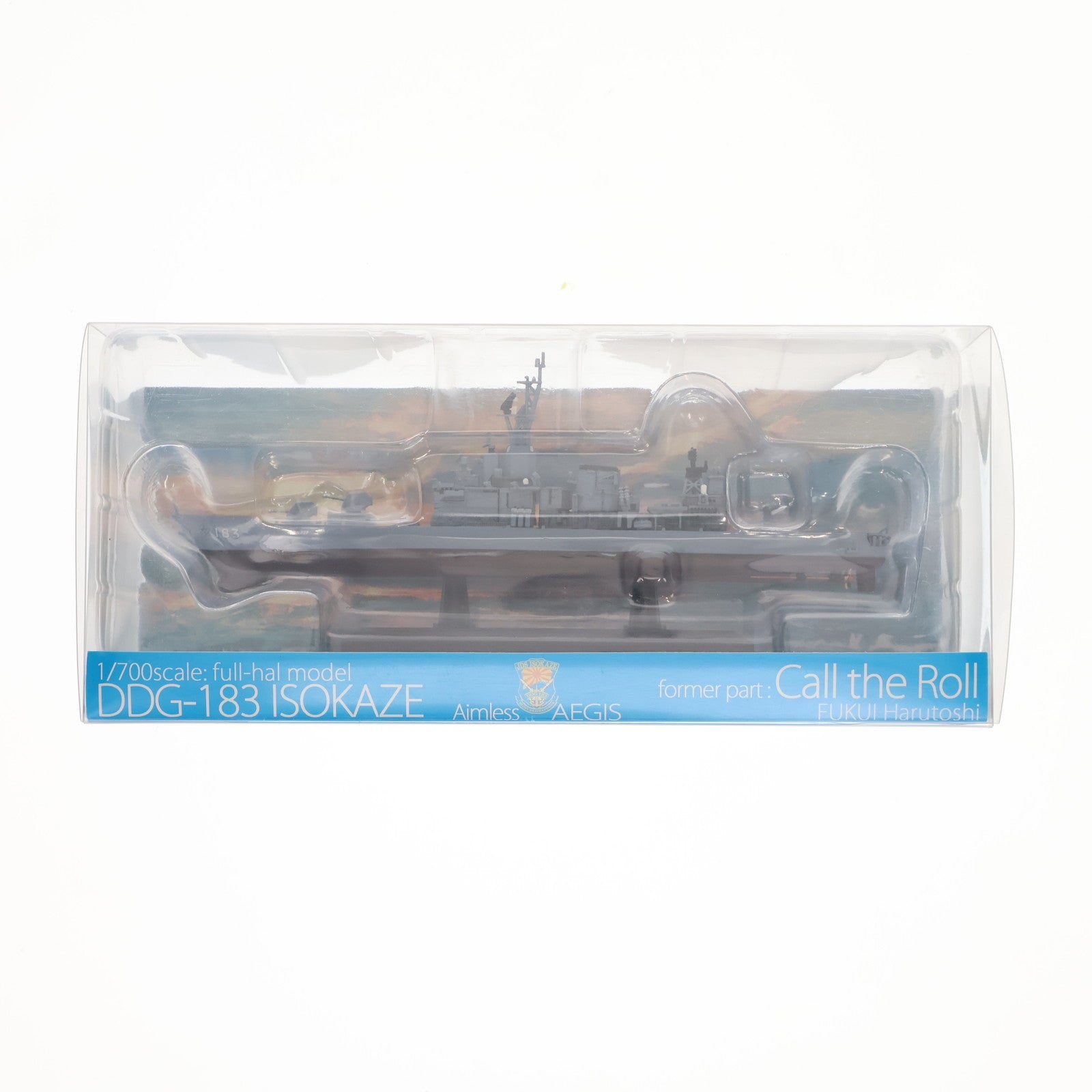 【中古即納】[FIG]原作版「いそかぜ」 精密フィギュアセット 亡国のイージス 1/700 完成品 書籍 講談社(20050810)