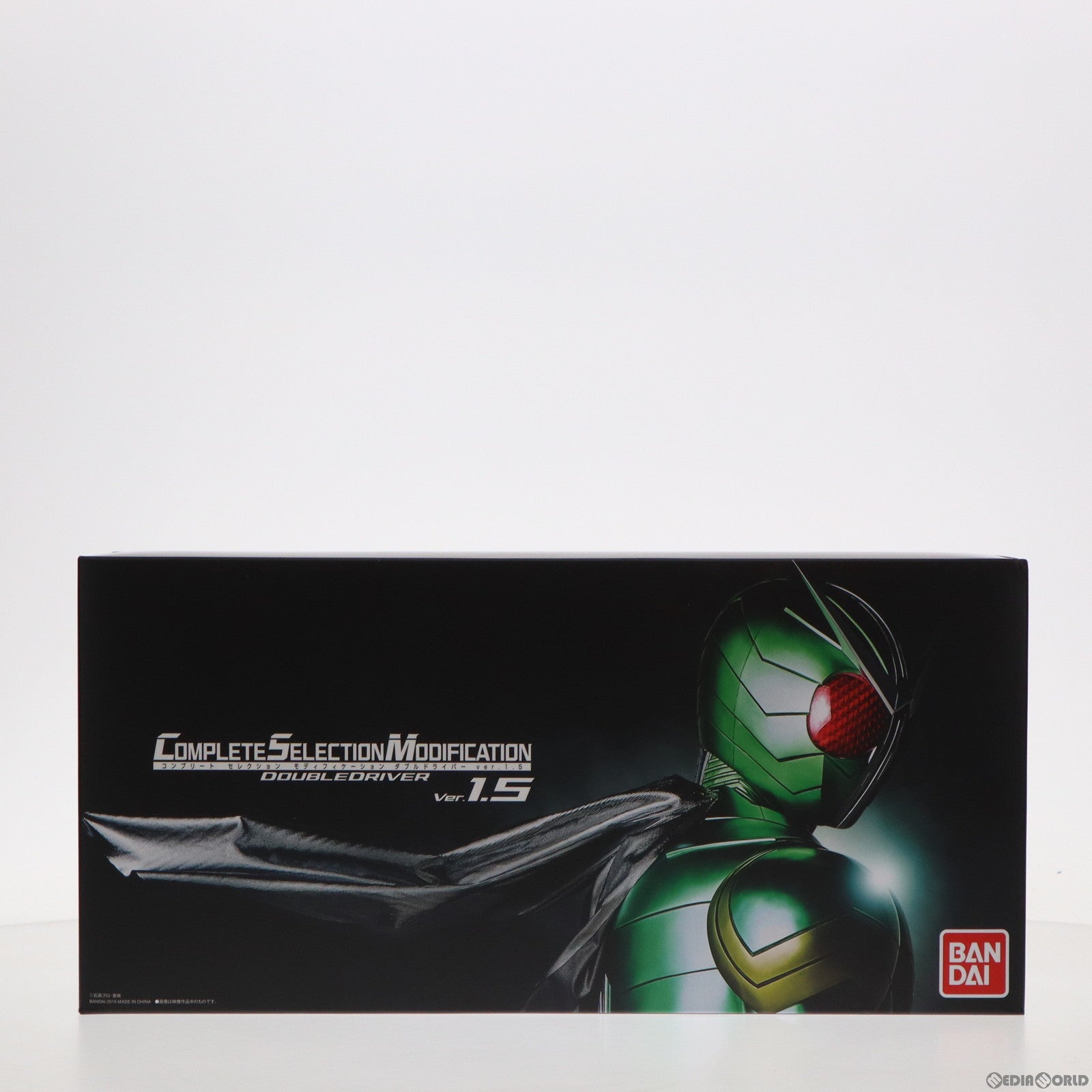 中古即納】[TOY]コンプリートセレクションモディフィケーション CSM ダブルドライバー(ver.1.5) 仮面ライダーW(ダブル) 完成トイ  THE HENSIN&プレミアムバンダイ限定 バンダイ