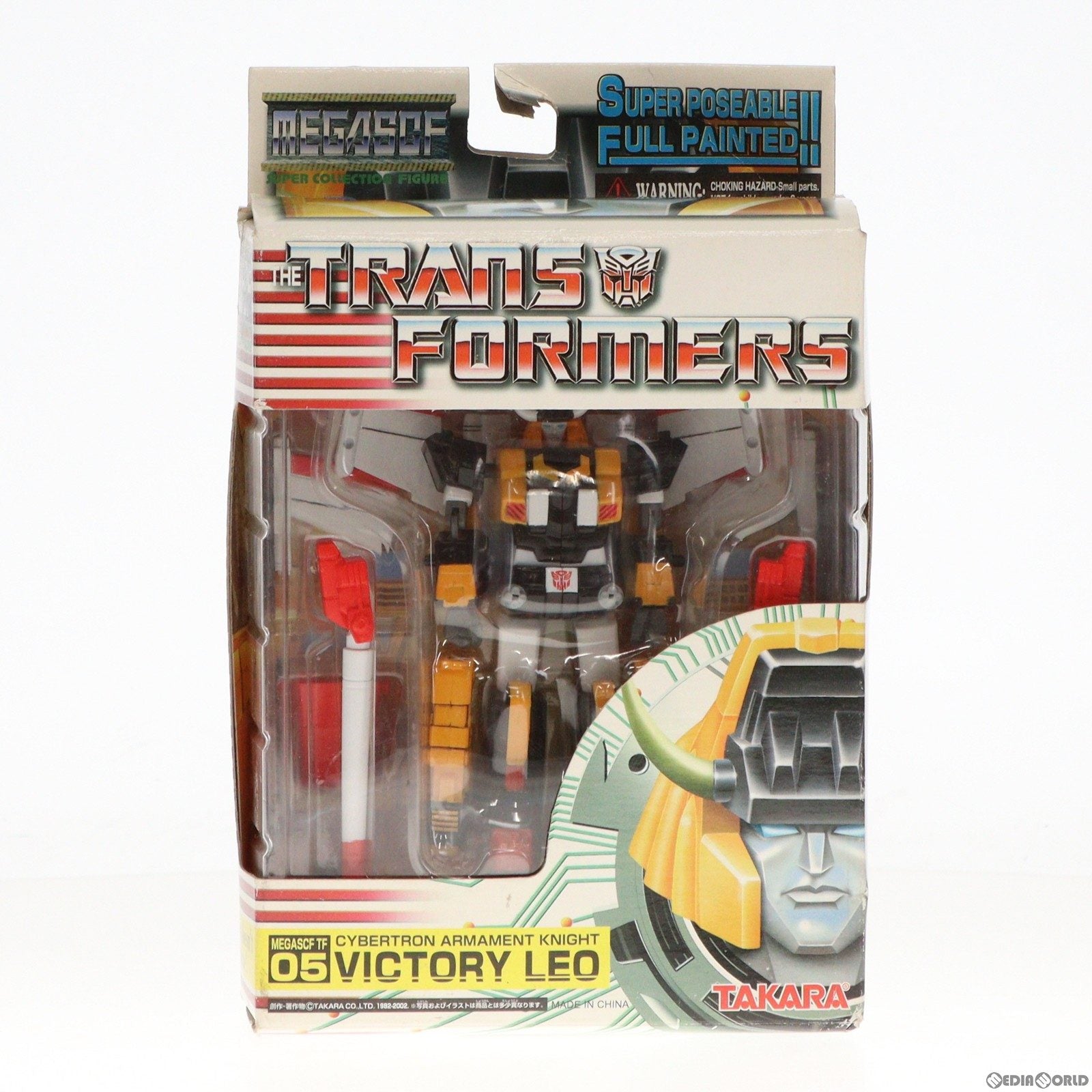 【中古即納】[TOY]トランスフォーマー MEGASCF TF05 ビクトリーレオ 戦え!超ロボット生命体トランスフォーマーV(ビクトリー) 完成トイ  タカラ(20020831)