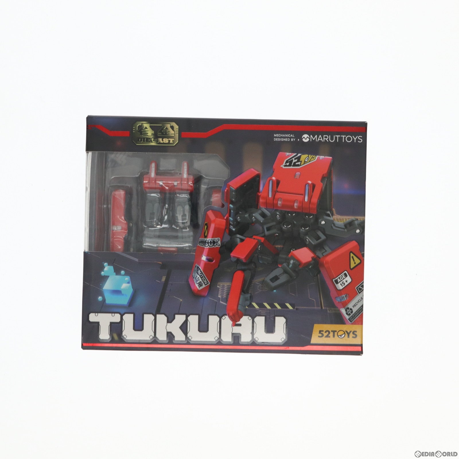 【中古即納】[TOY]イベント限定 MEGABOX(メガボックス) MB-16 TUKURU(ツクル) 完成トイ 52Toys(20210930)