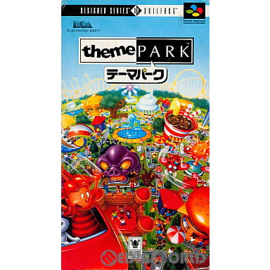 theme PARK テーマパーク (スーパーファミコン) Theme Park (SNES) Super Nintendo Game by Electronic Arts