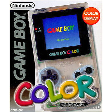 GB](本体)ゲームボーイカラー GAMEBOY COLOR クリア(CGB-001)