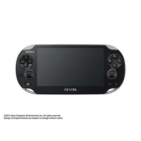 PSVita](本体)PlayStation Vita Wi-Fiモデル クリスタル・ブラック(PCH-1000ZA01)