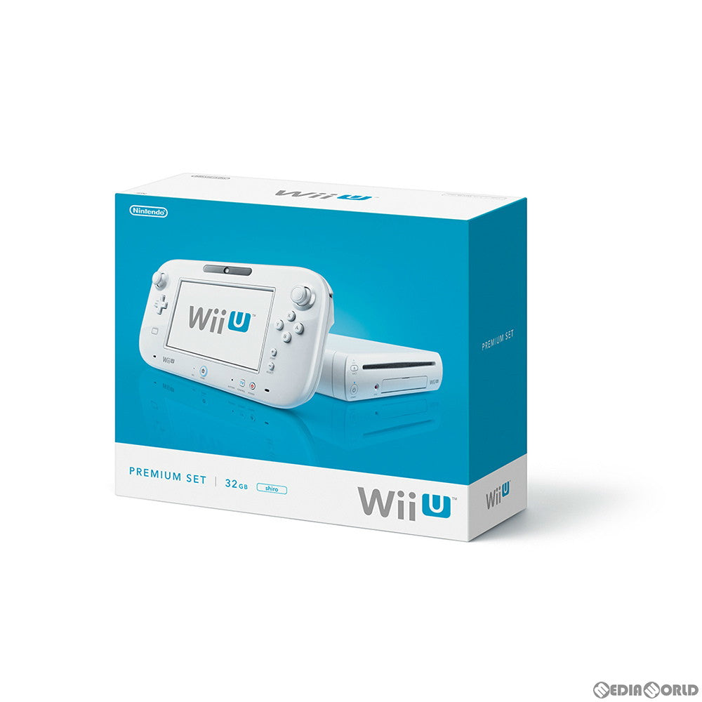 WiiU](本体)Wii U プレミアムセット PREMIUM SET shiro/シロ/白(本体メモリー32GB)(WUP-S-WAFC)