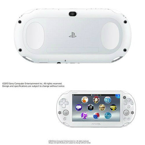 PSVita](本体)PlayStationVita Wi-Fiモデル ホワイト(PCH-2000ZA12)