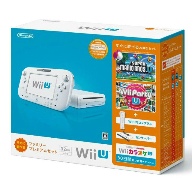新作2024本体 Wii U 新品 白色 32GB 家庭用ゲーム機本体