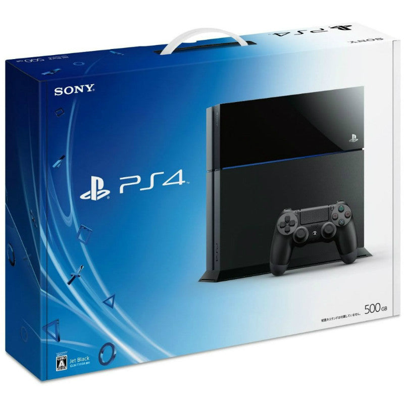PS4](本体)プレイステーション4 PlayStation4 HDD500GB ジェット・ブラック(CUH-1100AB01)