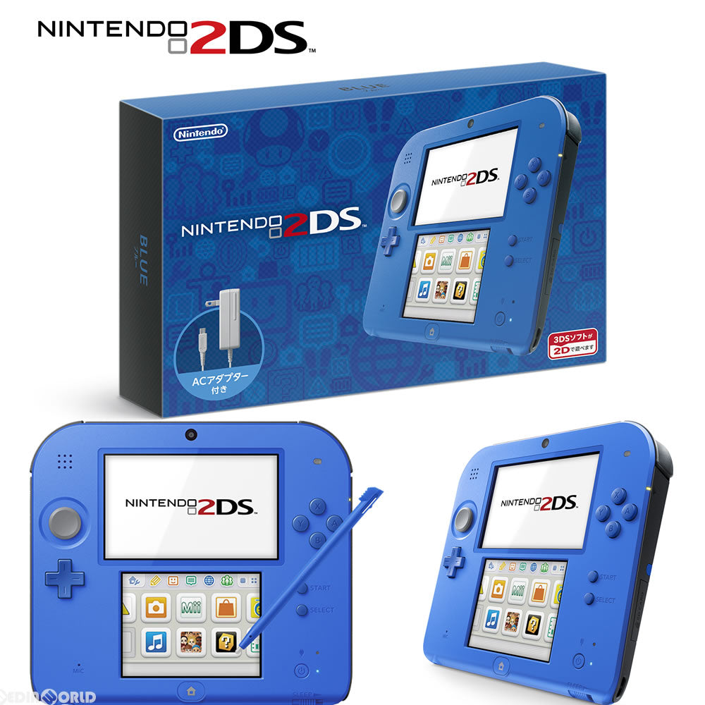 3DS](本体)ニンテンドー2DS ブルー(FTR-S-BCAA)
