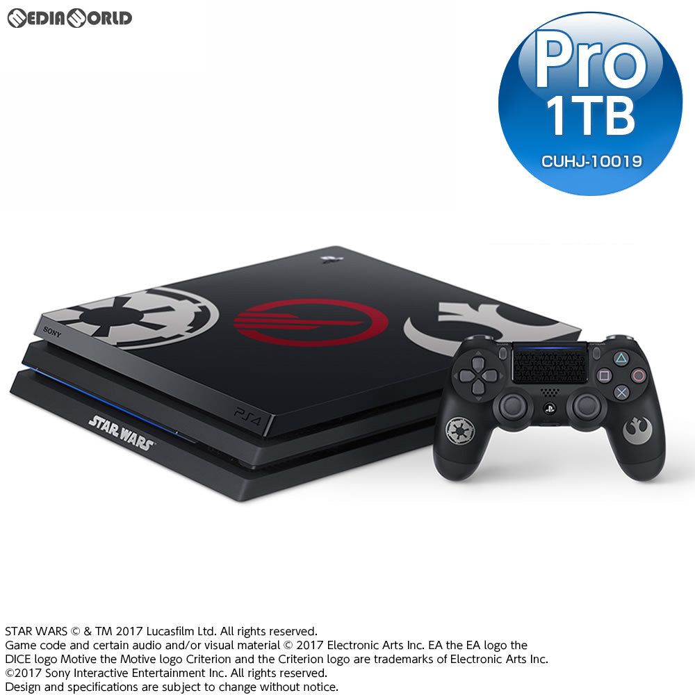 PS4](本体)プレイステーション4 プロ PlayStation4 Pro Star Wars Battlefront II(スター・ウォーズ  バトルフロント 2) Limited Edition(CUHJ-10019)