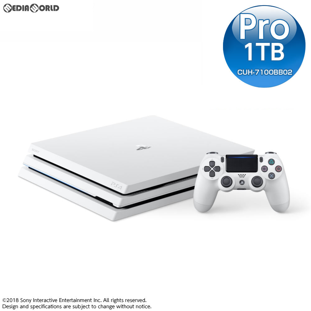 PS4](本体)プレイステーション4 プロ PlayStation4 Pro グレイシャー ...