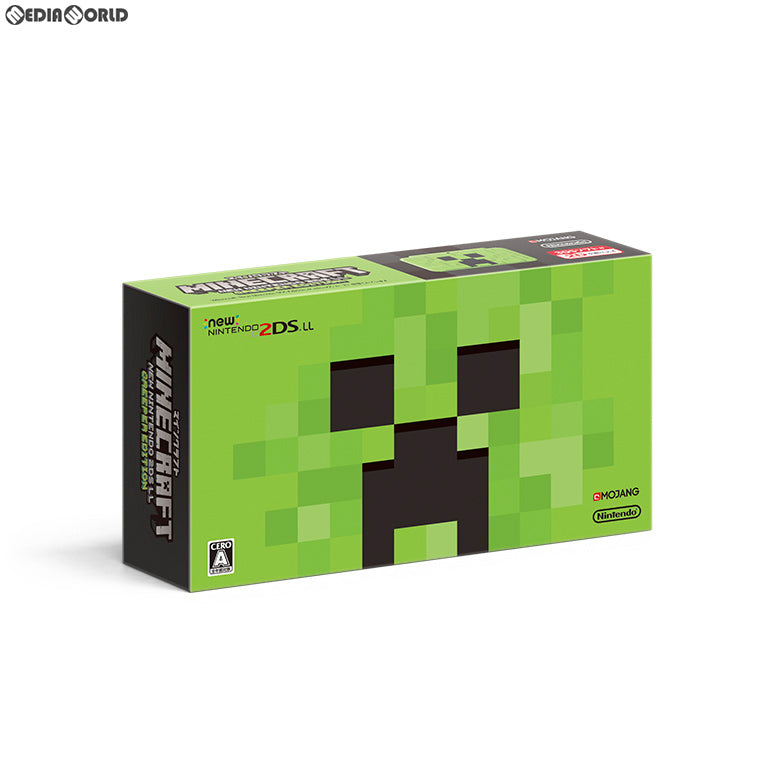 3DS](本体)MINECRAFT(マインクラフト) Newニンテンドー2DS LL CREEPER EDITION(クリーパーエディション )(JAN-S-MBDG)