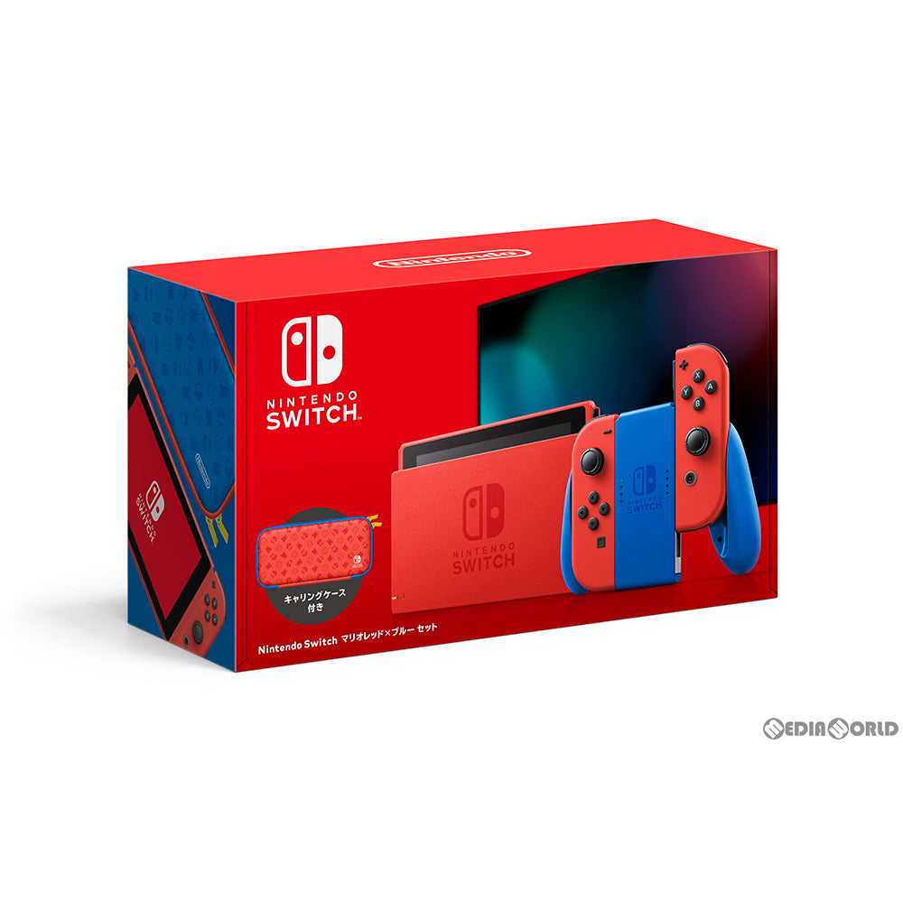 Switch](本体)Nintendo Switch(ニンテンドースイッチ) マリオレッド×ブルー セット(HAD-S-RAAAF)
