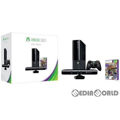 新品即納】[Xbox360](本体)Xbox360 4GB+Kinect(4GBプラスキネクト)(N6V  