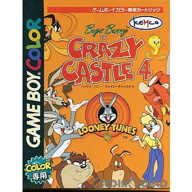 【中古即納】[お得品][箱説明書なし][GBC]バックスバニー クレイジーキャッスル4(Bugs Bunny IN CRAZY CASTLE  4)(20000421)