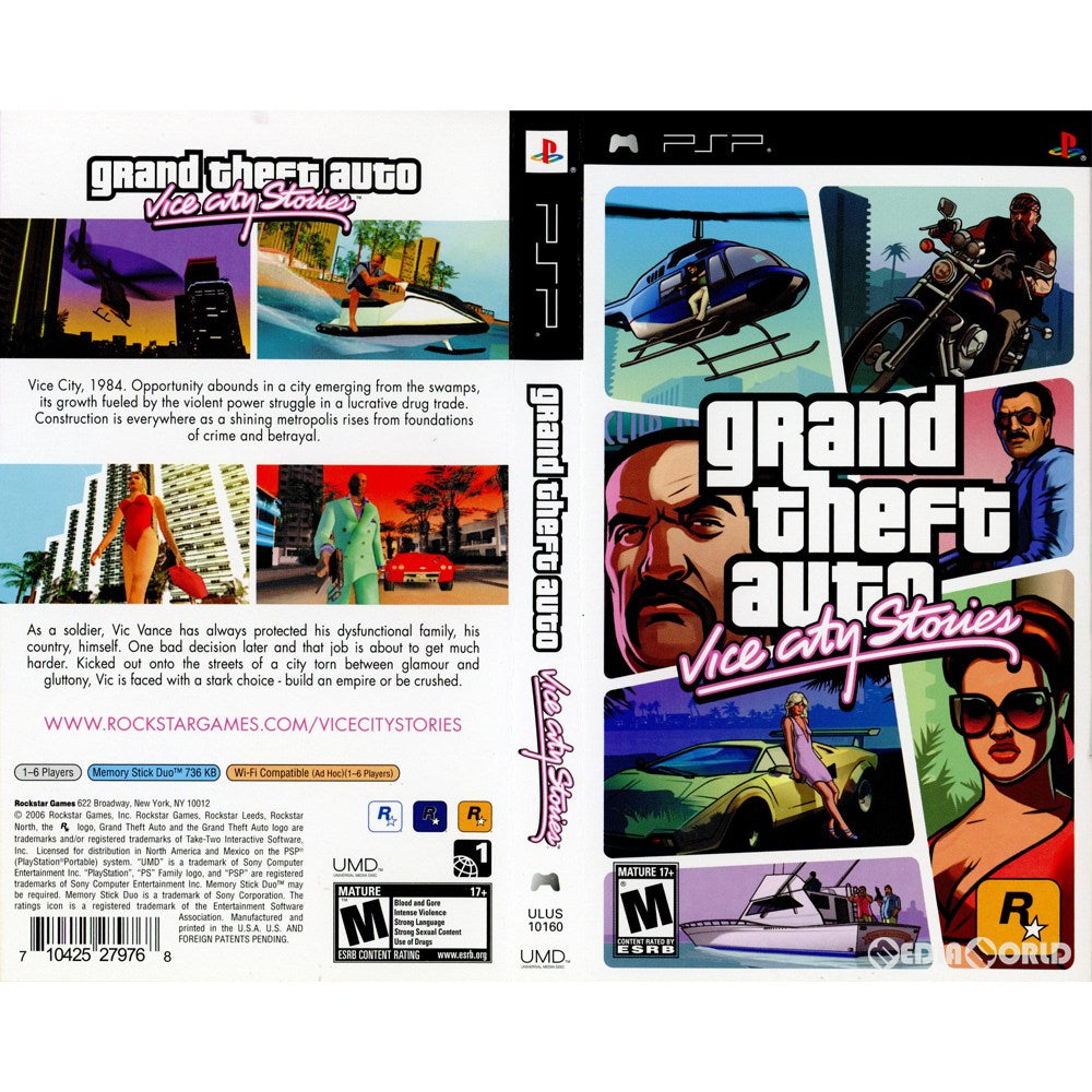PSP]Grand Theft Auto:Vice City Stories(グランド・セフト・オート