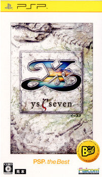 PSP]Ys SEVEN(イース7) PSP the Best(ULJM-08041)