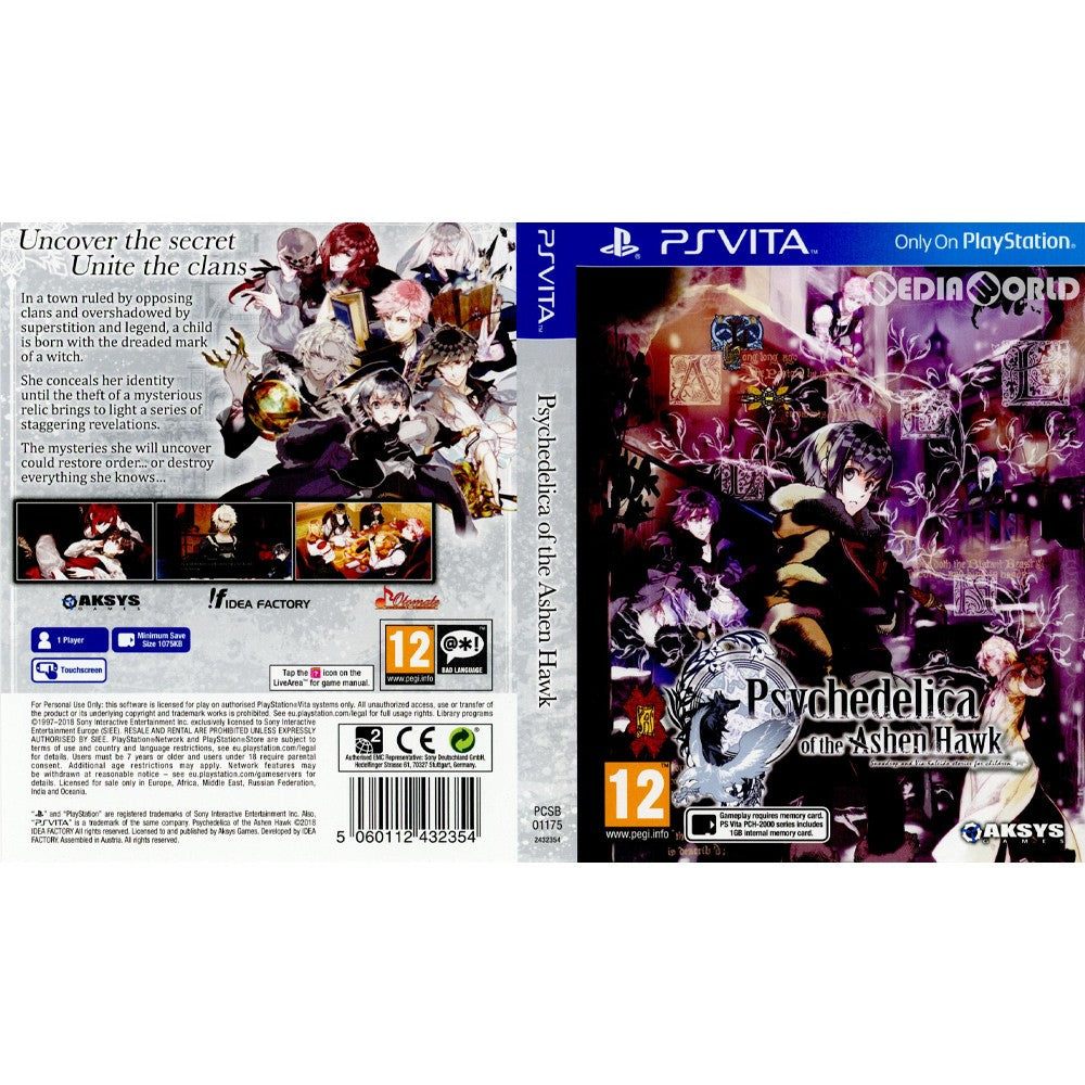 Análise: Psychedelica of the Ashen Hawk (PS Vita) é um drama medieval Análise: Psychedelica of the Ashen Hawk (PS Vita) é um drama medieval