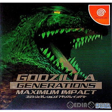 中古即納】[DC]GODZILLA GENERATIONS MAXIMUM IMPACT(ゴジラ