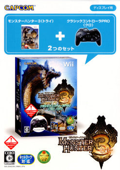 Wii]モンスターハンター3(トライ) クラシックコントローラPRO(クロ