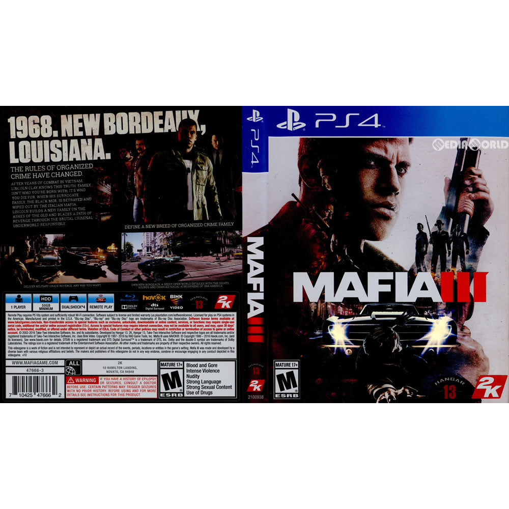 PS4]Mafia III(マフィア3)(北米版)(2100938)