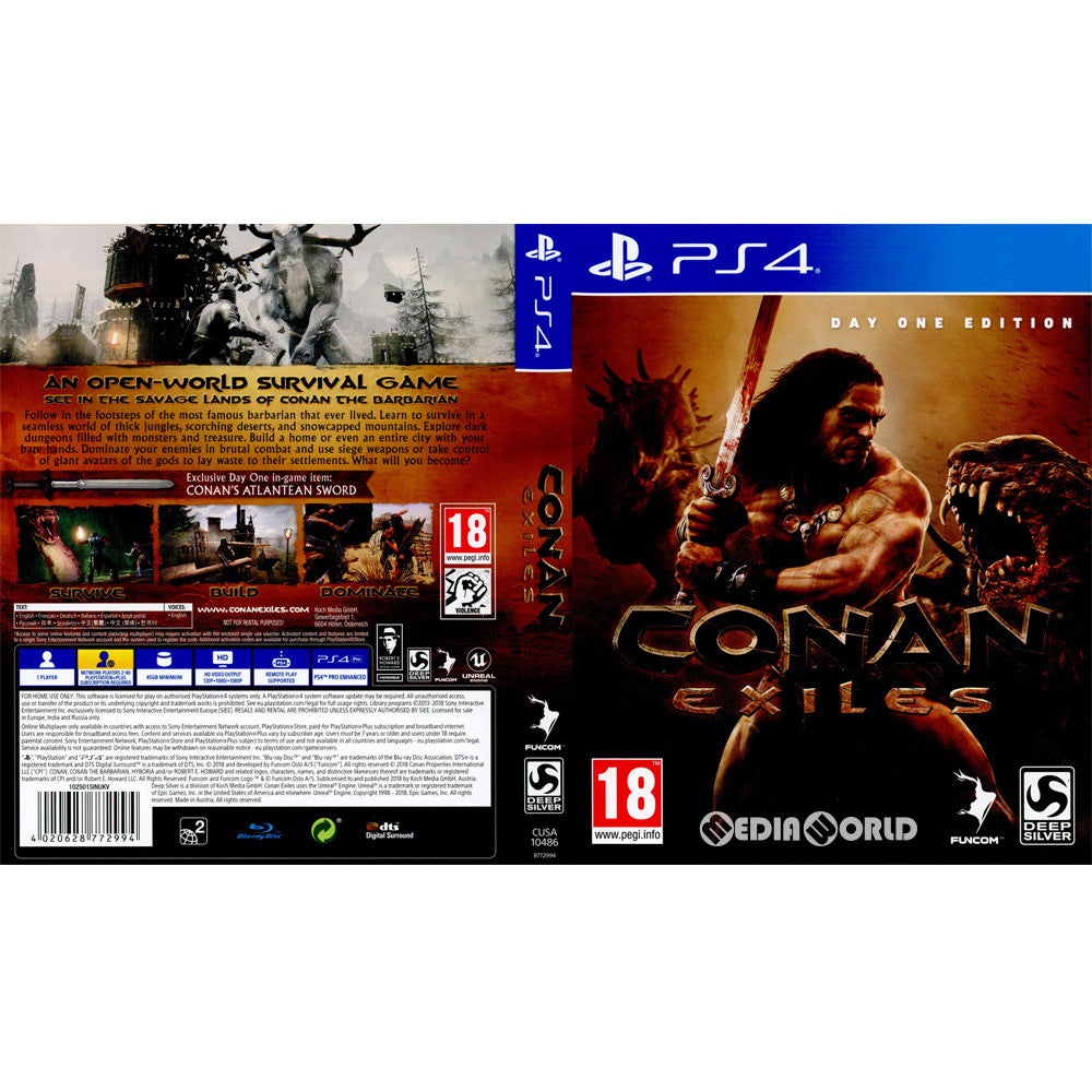 PS4]Conan Exiles(コナン エグザイル) Day One Edition(EU版)(CUSA-10486)