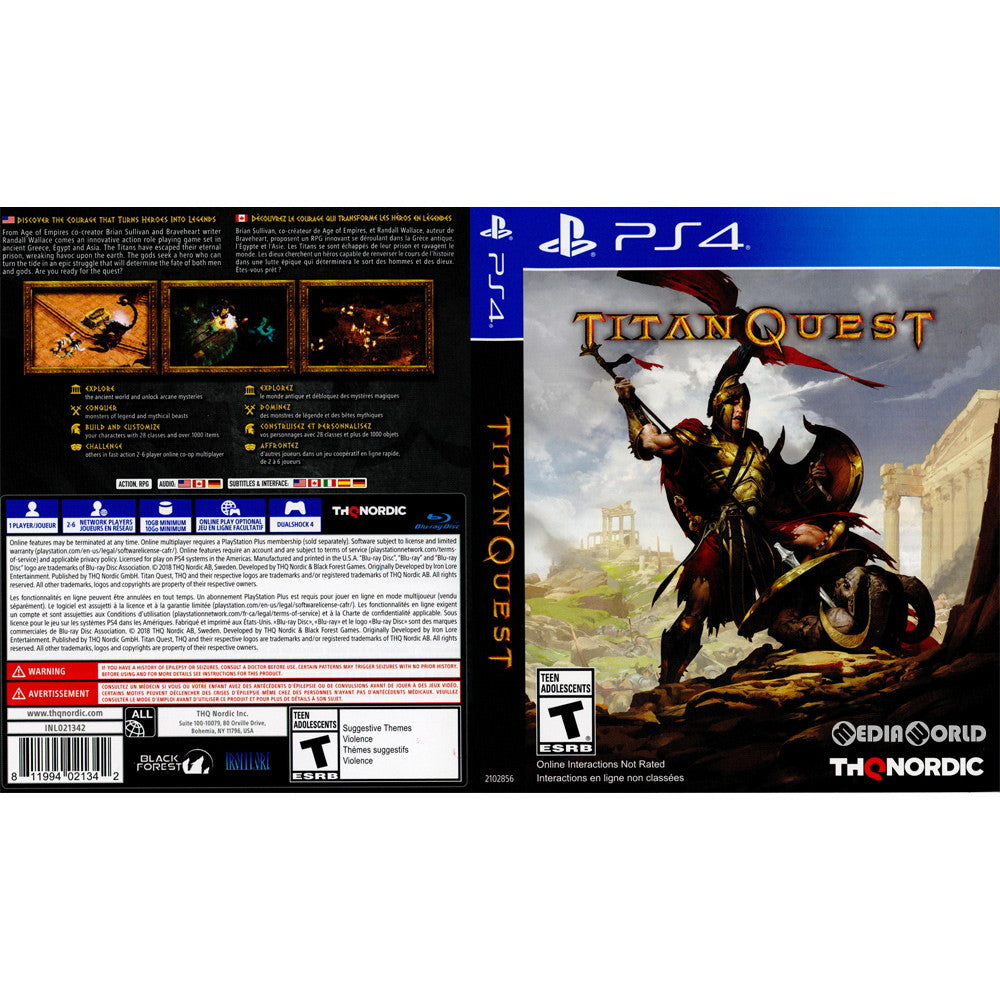 PS4]Titan Quest(タイタンクエスト) Standard Edition(北米版)(2102856)