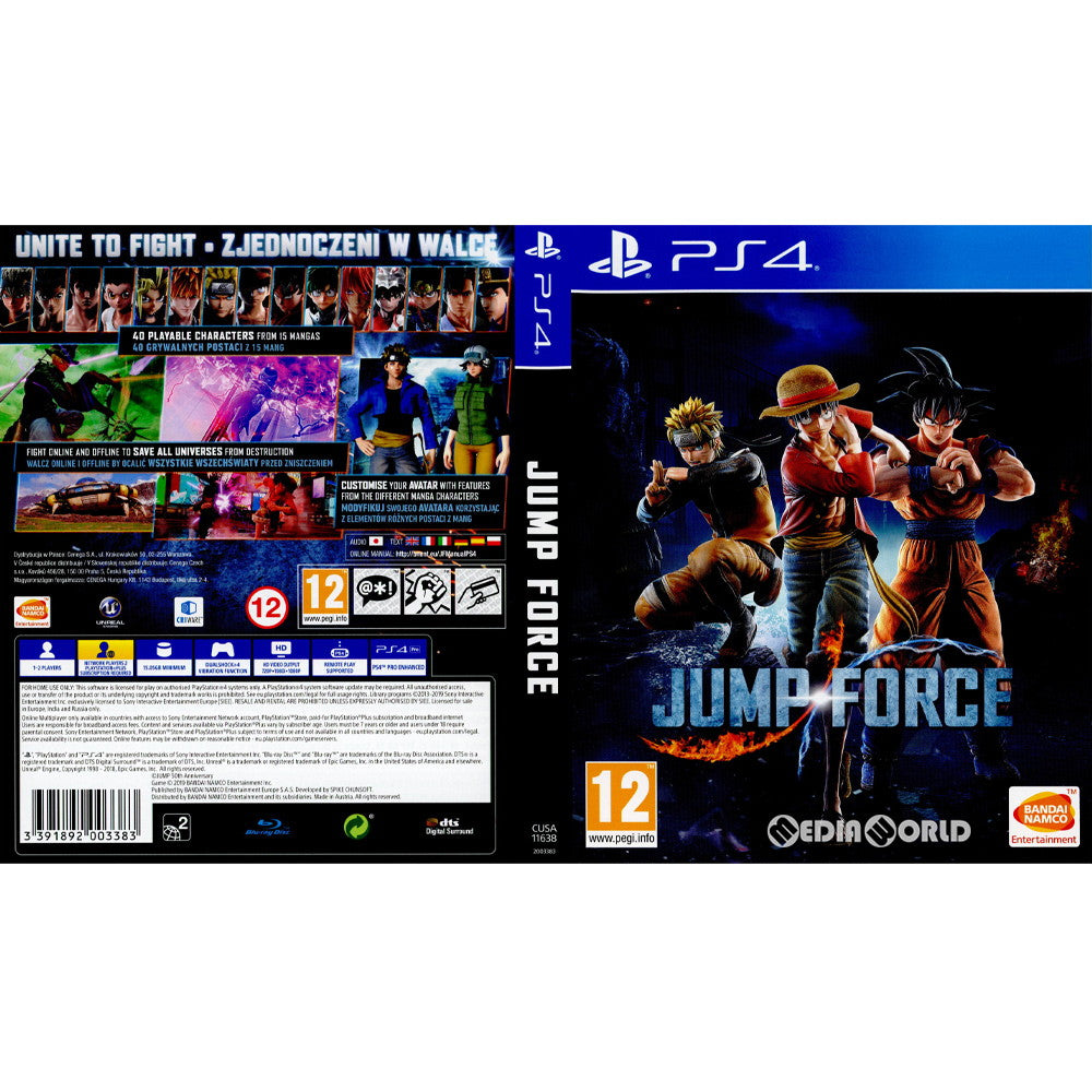 PS4]JUMP FORCE(ジャンプフォース) Standard Edition(EU版)(CUSA-11638)