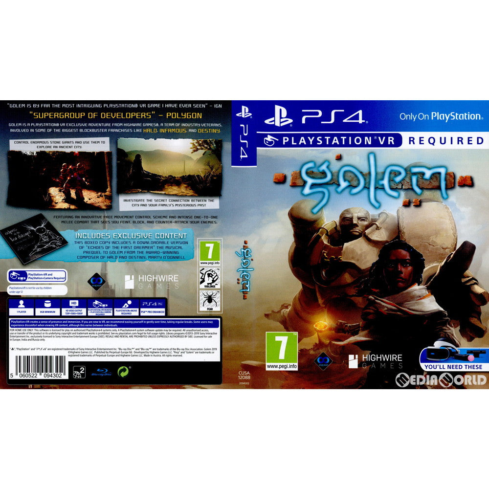 Video Game Psvr Golem Review Golem Psvr Review Golem Vr Review