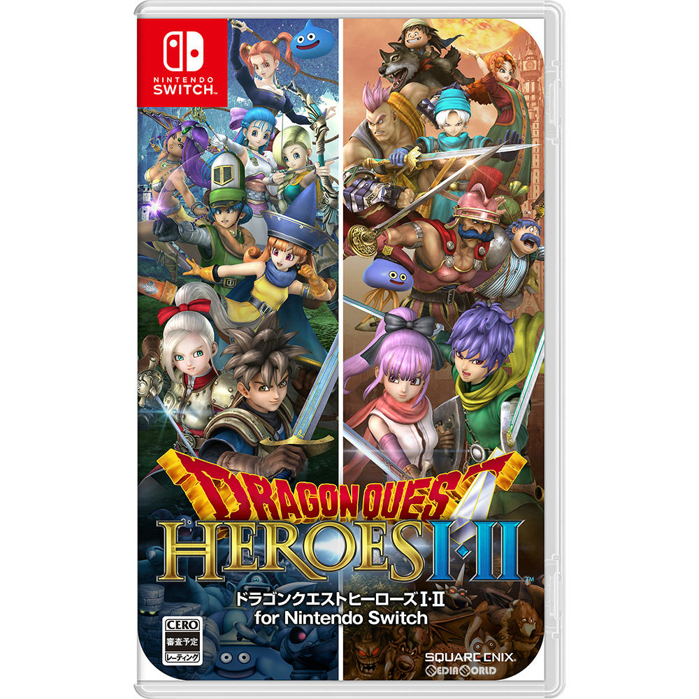 中古即納】[表紙説明書なし][Switch]ドラゴンクエストヒーローズI・II for Nintendo Switch