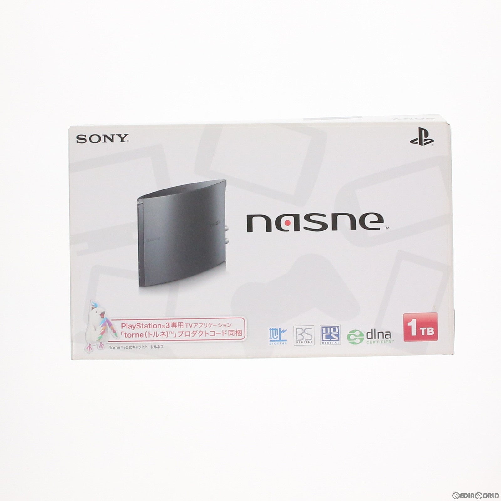 PS3]PS3用ネットワークレコーダーu0026メディアストレージ nasne(ナスネ) 1TBモデル(CECH-ZNR2J)