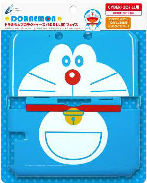 3DS]ドラえもん プロテクトケース (3DS LL用) フェイス サイバー 