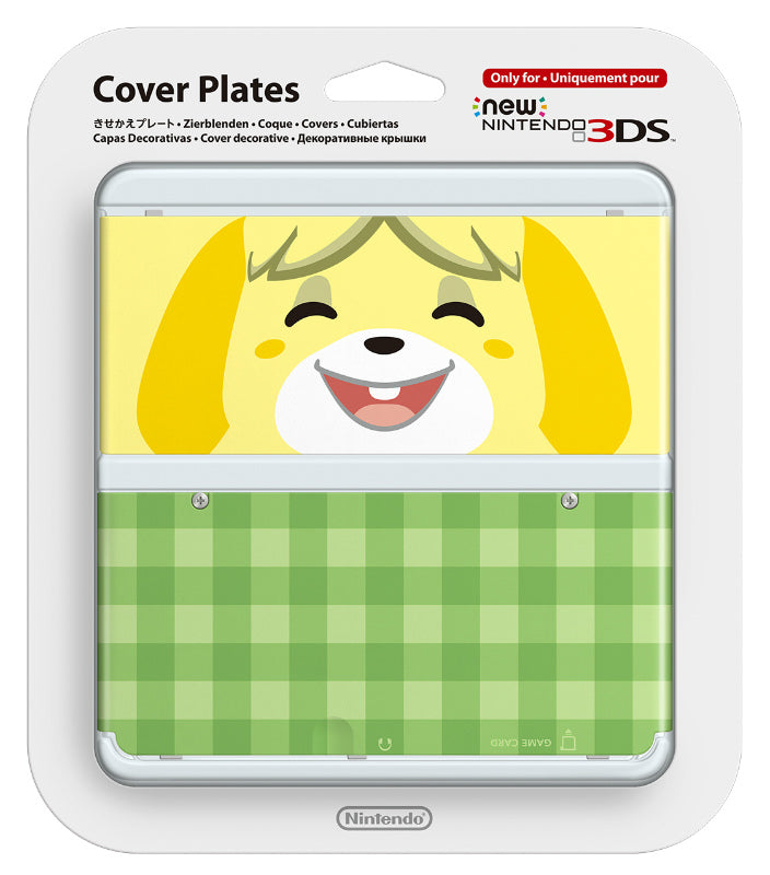 3DS]Newニンテンドー3DS きせかえプレート No.013(どうぶつの森 しずえ