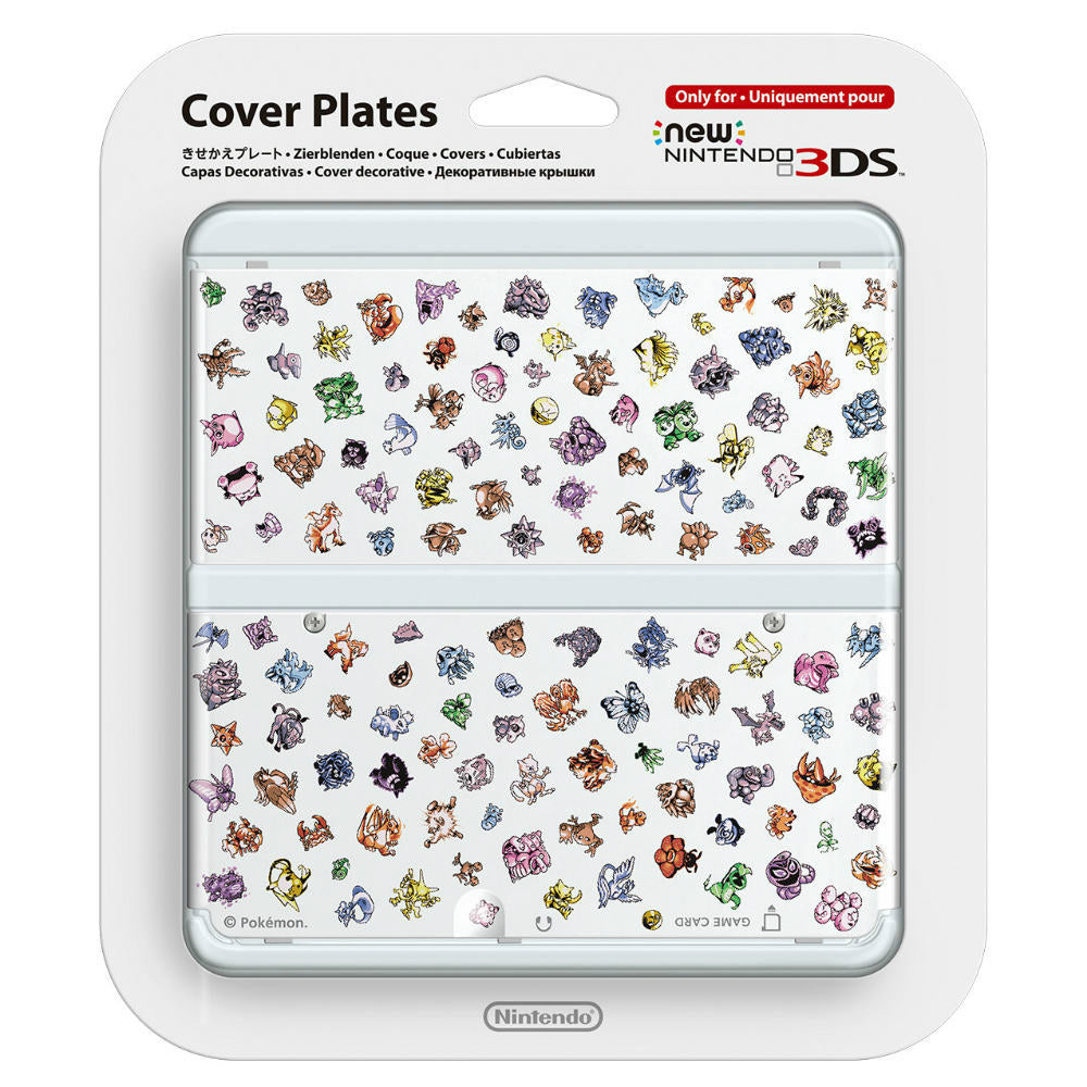 【新品即納】[ACC][3DS]Newニンテンドー3DS きせかえプレート No.072(ポケモン柄)  任天堂(KTR-A-CPC4)(20160227)