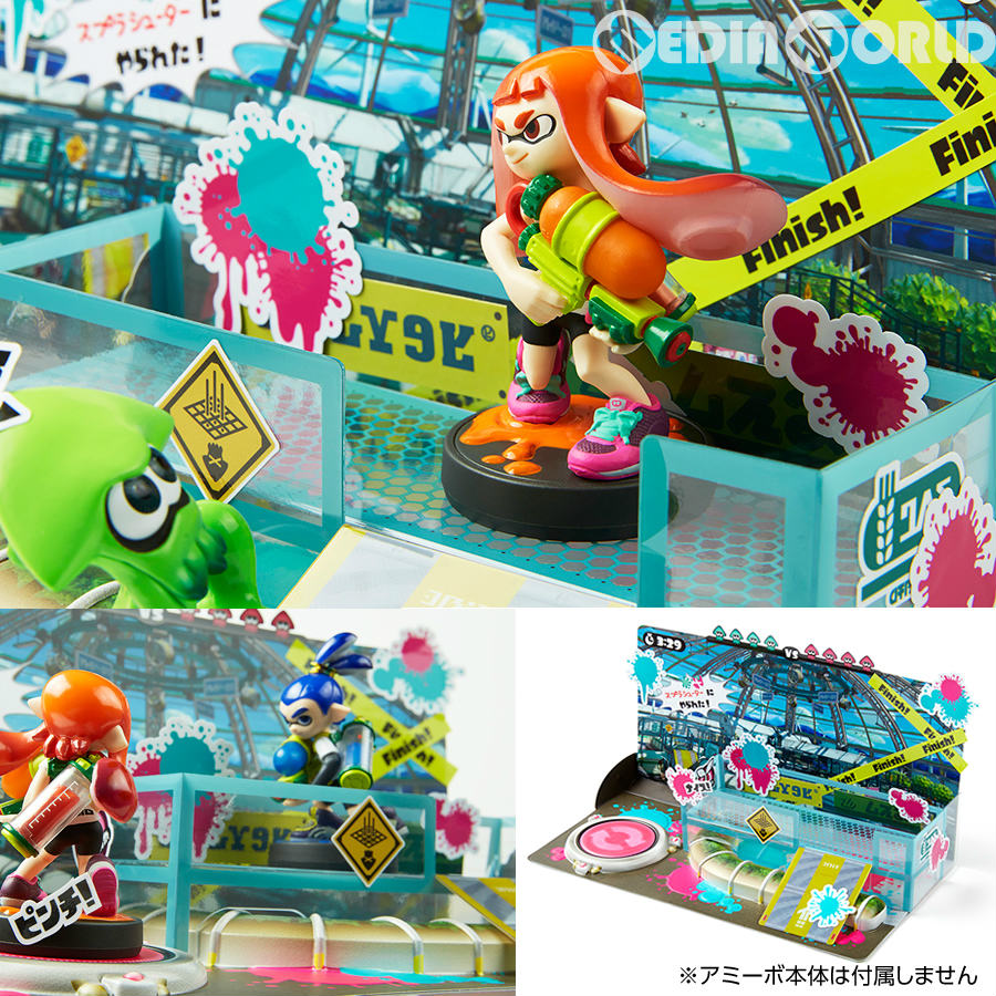 WiiU]アミーボ用 amiiboジオラマキット スプラトゥーン モズク