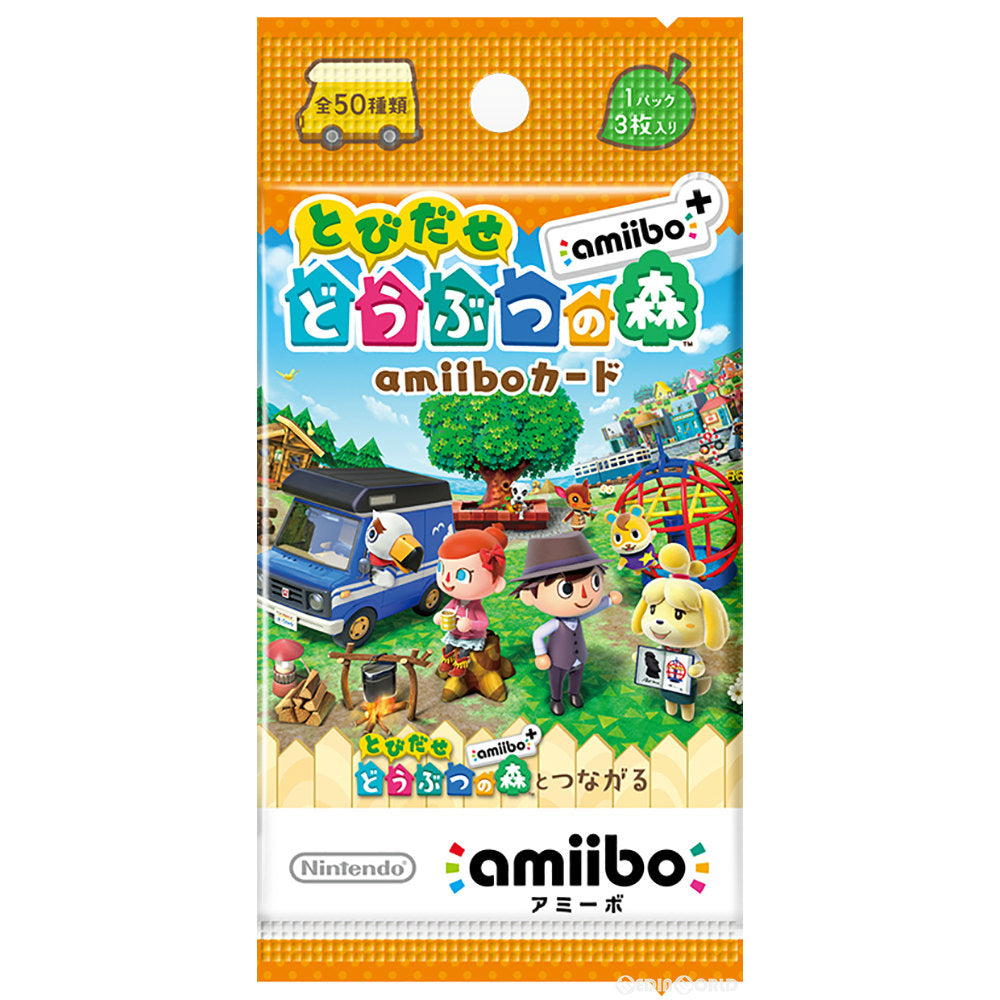 新品】【お取り寄せ】[ACC][Switch](BOX)(再販)『とびだせ どうぶつの森 amiibo+』amiiboカード(アミーボカード) あつまれ  どうぶつの森(あつ森)対応 任天堂(20パック）