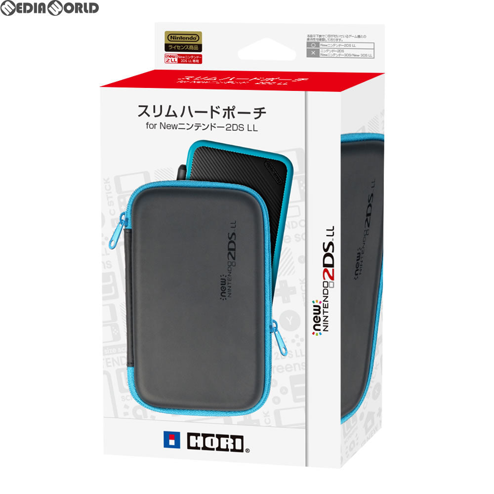 newニンテンドー2DS LL ターコイズ×ブラック ① 3DS]スリムハード