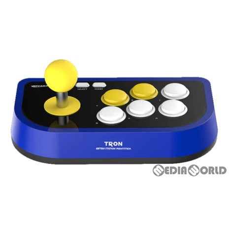 【中古即納】[ACC][ETC]CAPCOM RETRO STATION FIGHTSTICK(カプコン レトロステーション  ファイティングスティック) TRON(TRSJ20)(20210331)