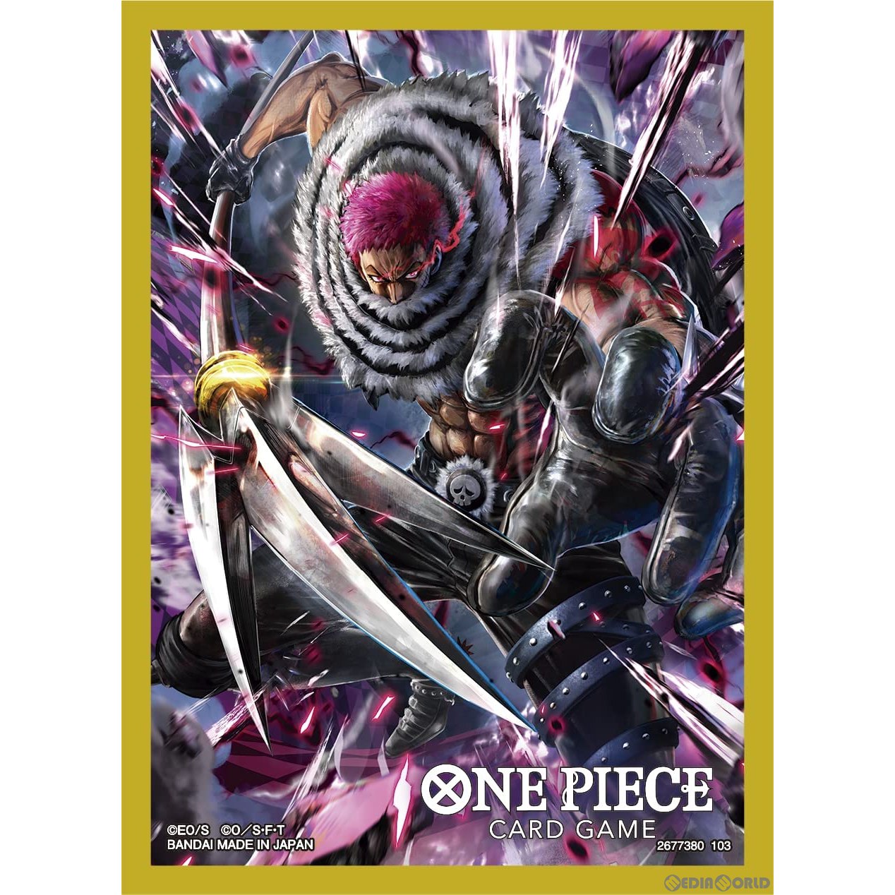 新品即納】[TCG]ONE PIECE(ワンピース) カードゲーム オフィシャルカードスリーブ3 シャーロット・カタ