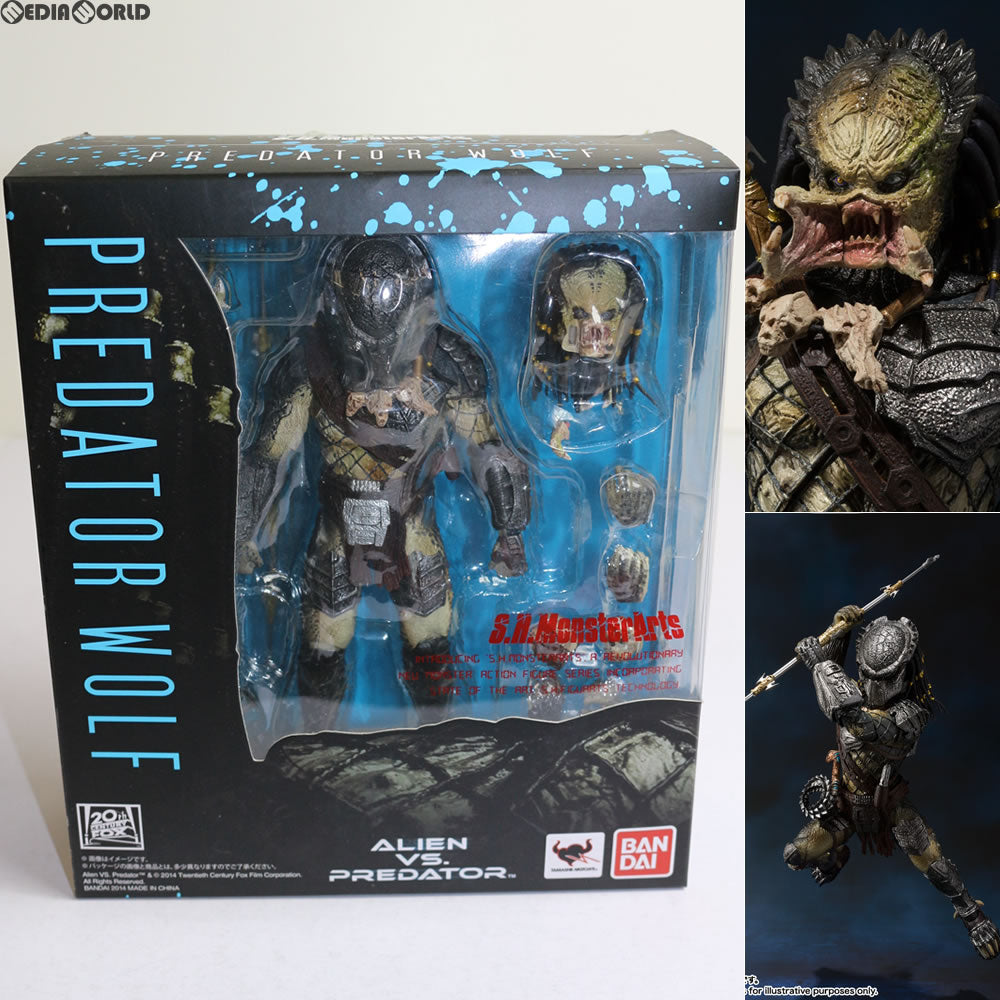 FIG]S.H.MonsterArts(モンスターアーツ) プレデターウルフ エイリアンVSプレデター2 完成品 フィギュア バンダイ