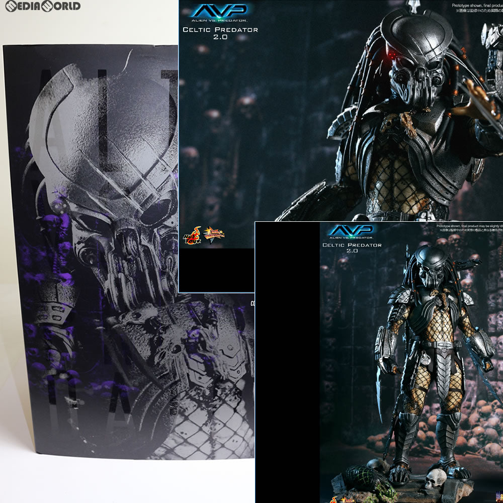 FIG]ムービー・マスターピース AVP ケルティック・プレデター(2.0版) 完成品 フィギュア ホットトイズ