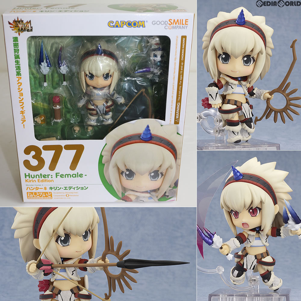 FIG]ねんどろいど 377 ハンター♀ キリン・エディション モンスターハンター4 完成品 可動フィギュア カプコン/グッドスマイルカンパニー